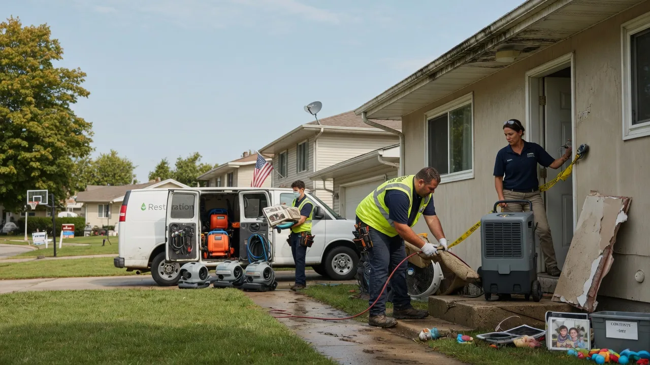 Water Damage Restoration in Bloomsburg, PA near me